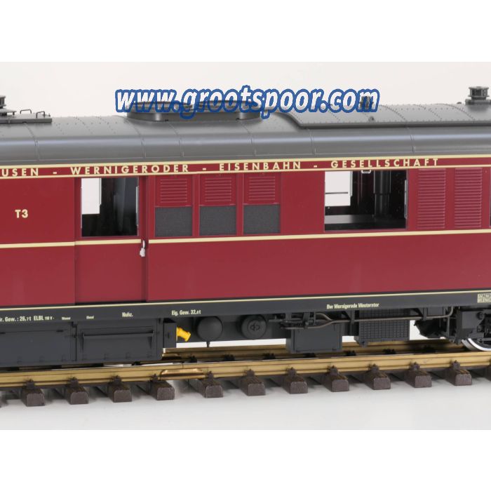 LGB 26390 Dieseltriebwagen T3, Digitaal, Sound, Vitrinemodel - sku: 20230928011311 - Gebraucht - Wie Neu - Bild 8