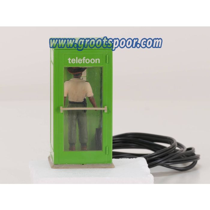 PTT telefooncel met Int. verlichting en figuur - sku: 20230929103045 - Gebruikt - Zeer goede staat - Afbeelding 2