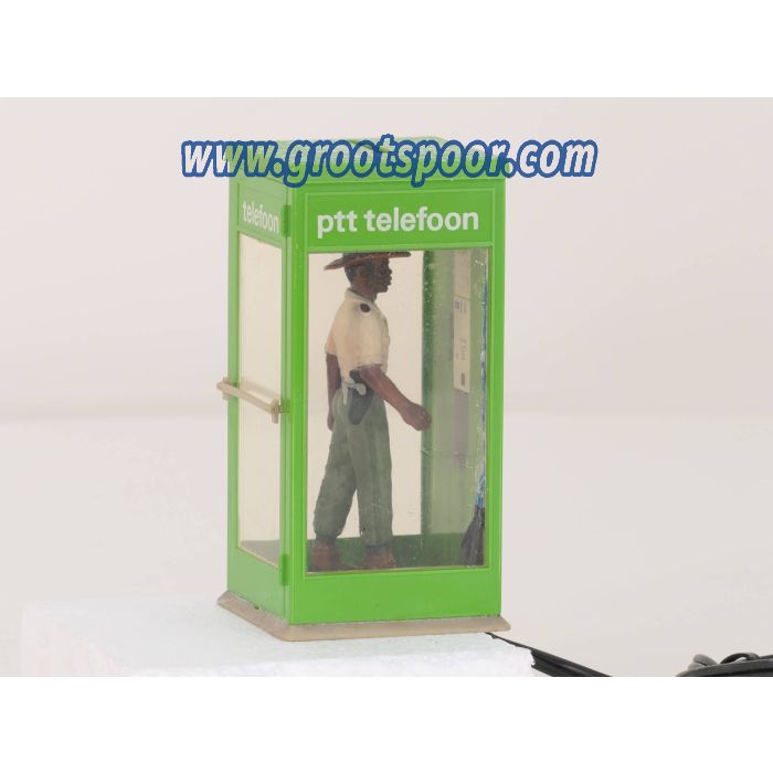 PTT telefooncel met Int. verlichting en figuur - sku: 20230929103045 - Gebruikt - Zeer goede staat - Afbeelding 3