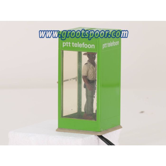 PTT telefooncel met Int. verlichting en figuur - sku: 20230929103045 - Gebruikt - Zeer goede staat - Afbeelding 4
