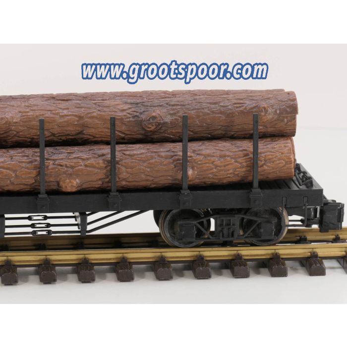 Bachmann 98470 Flat Car with Logs, Metallrader - sku: 20230929011114 - Used - Very good condition - Photo 4