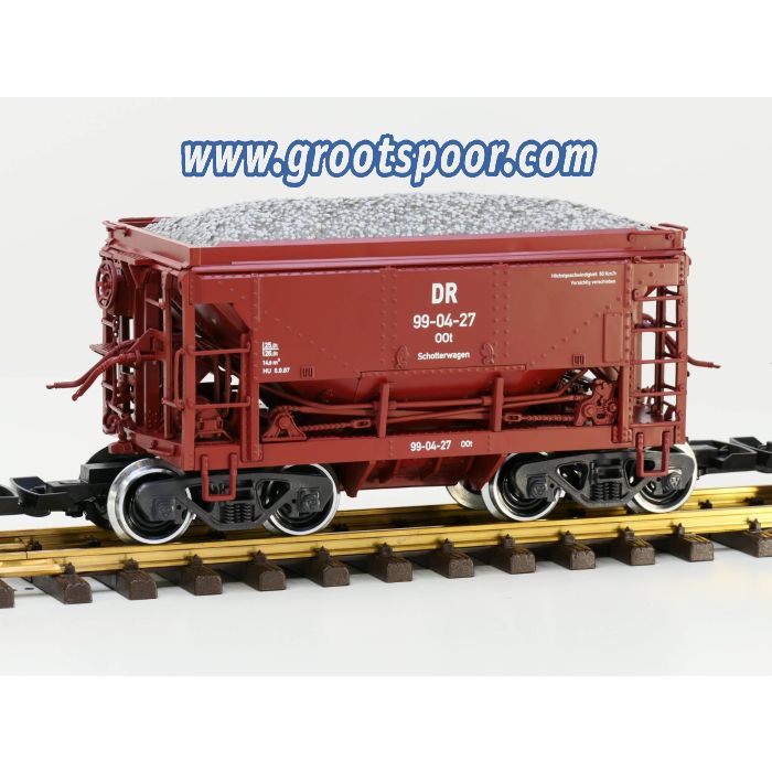 LGB 40049 DR Schüttgutwagen-Set, 4 Stück, Metallrader - sku: 20221208015516 - Gebraucht - Wie Neu - Bild 5