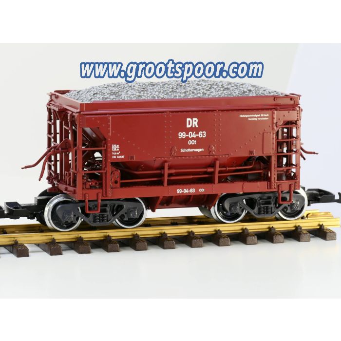 LGB 40049 DR Schüttgutwagen-Set, 4 Stück, Metallrader - sku: 20221208015516 - Gebraucht - Wie Neu - Bild 6