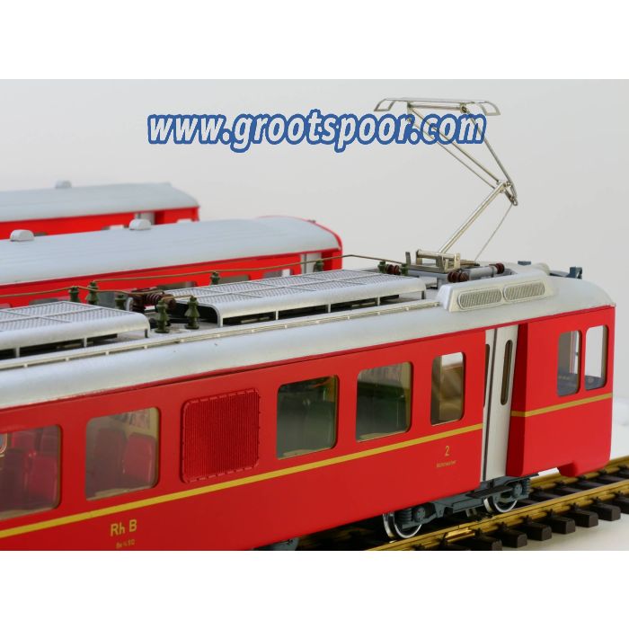 RhB Be 4/4 Churer Pendelzug fur LGB, Eds Gartenbahnen, Digitaal + Sound Zimo decoder Panto Sturing dmv Servo
