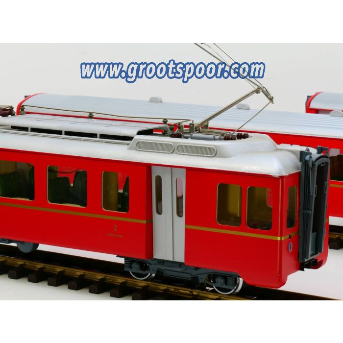 RhB Be 4/4 Churer Pendelzug fur LGB, Eds Gartenbahnen, Digitaal + Sound Zimo decoder Panto Sturing dmv Servo