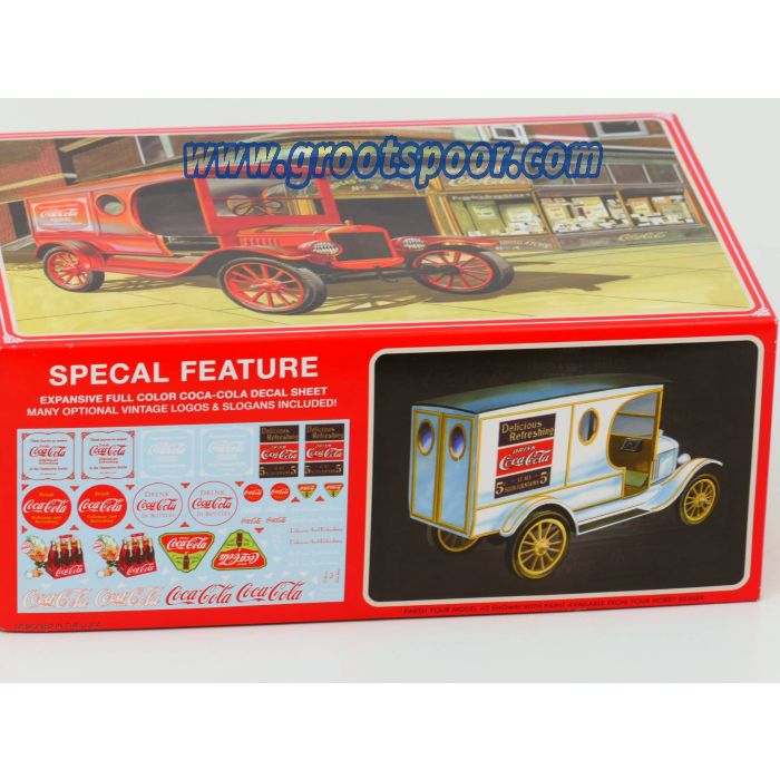 AMT 1024/12 Ford Model T 1923 Coca Cola Delivery 1:25