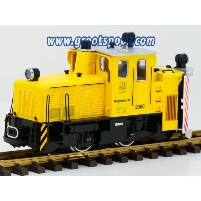 LGB 25604 Diesellok mit Schneepflug, Digitaal, Sound, Speicher - sku: 20221222122441 - Gebraucht - Sehr guter Zustand - Bild 4