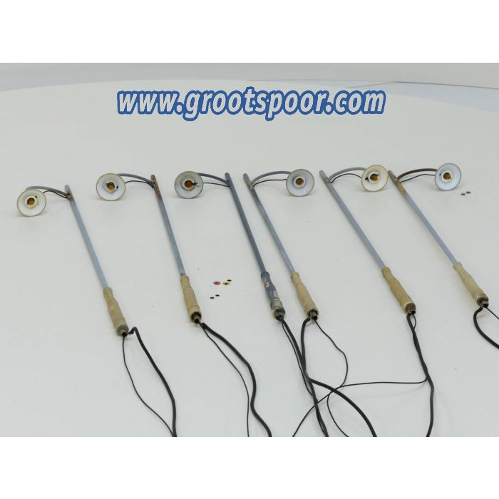 Set 6x Messing (piko) Zelfbouwmasten 34cm #2 - sku: 20230112042635 - Used - Good condition - Photo 2