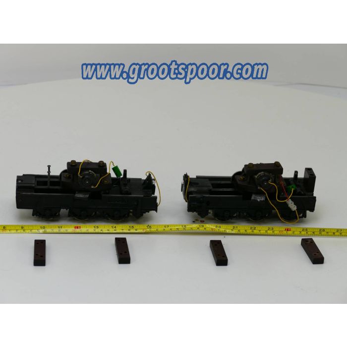 Set motorblokken 3 assers Spur 1 Märklin Voll Metall