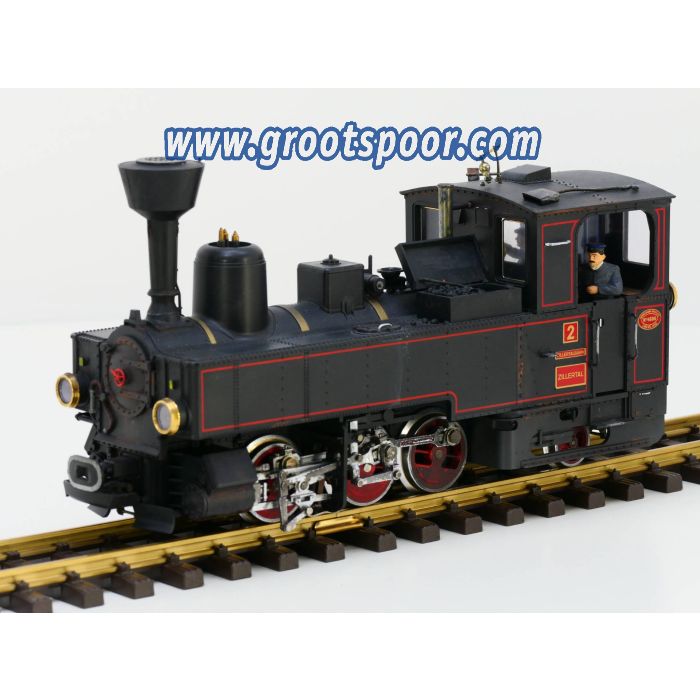 LGB 2171 D Tenderlok der Zillertalbahn no 2,Sound, Digitaal, Gesupert, Gealtert, Auto Entkuppler