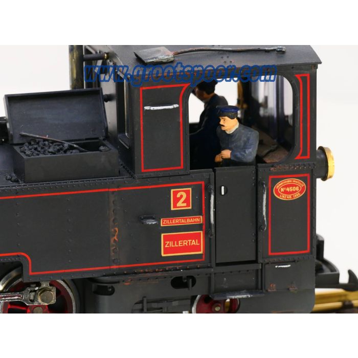 LGB 2171 D Tenderlok der Zillertalbahn no 2,Sound, Digitaal, Gesupert, Gealtert, Auto Entkuppler