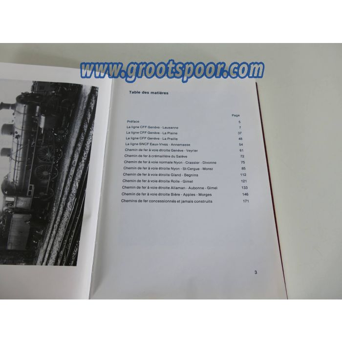 Verzameling boeken over Zwitserse spoorwegen #3067