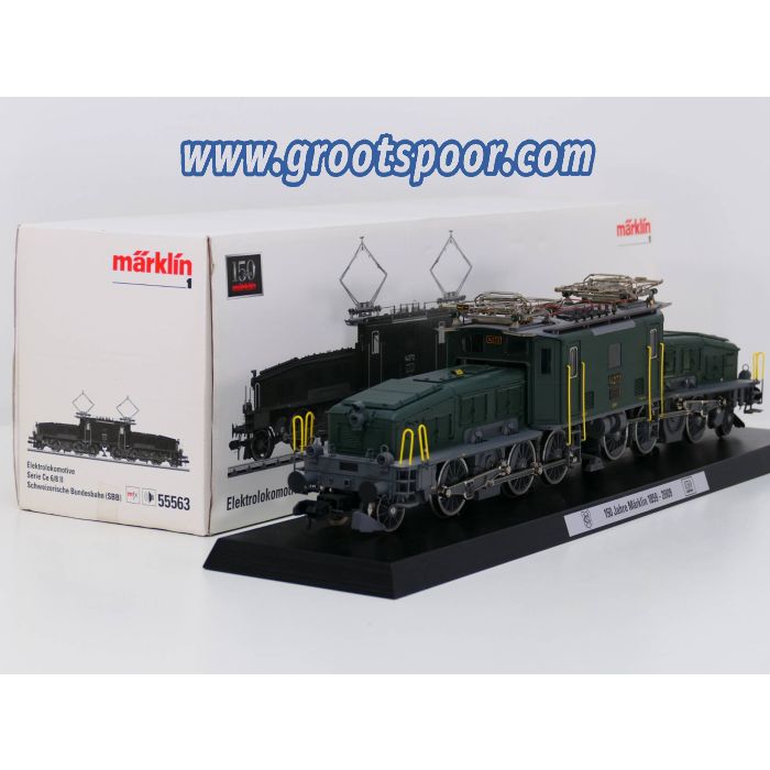 Märklin 55563 Spur 1 Schwere Güterzuglokomotive Ce 6/8 II der Schweizerischen Bundesbahnen (SBB), MFX Digitaal, Sound