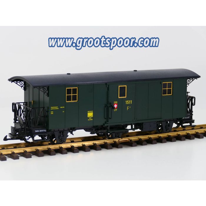 LGB 41330 SBB-Brünigbahn Gepäckwagen 1511 - sku: 20230316013035 - Gebraucht - Bild 2