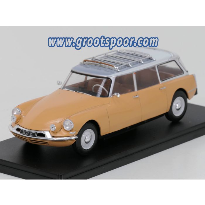 GSDCCmag 00024citID19 Citroen ID 19 Break, yellow 1/24