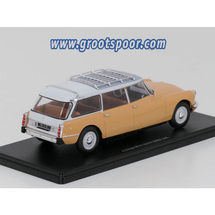 GSDCCmag 00024citID19 Citroen ID 19 Break, yellow 1/24