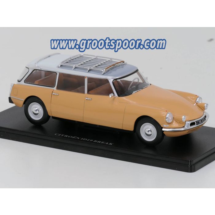 GSDCCmag 00024citID19 Citroen ID 19 Break, yellow 1/24