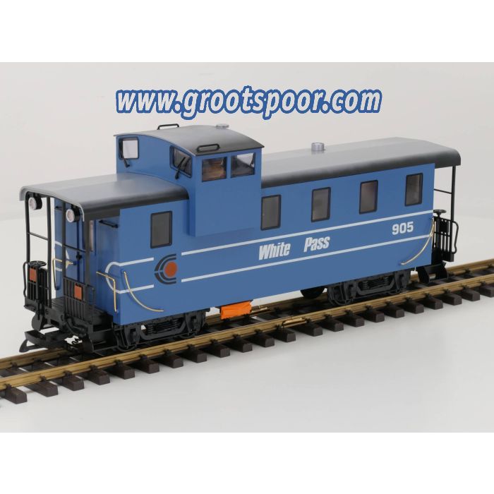 LGB 4071 White Pass Caboose 905, 1Figuur - sku: 20230505050928 - Gebruikt - Nieuwstaat - Afbeelding 2