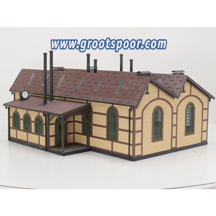 Märklin Spur1 5617 Lokschuppen mit Anbau, gebouwd model - sku: 20231006041613 - Gebraucht - Guter Zustand - Bild 3