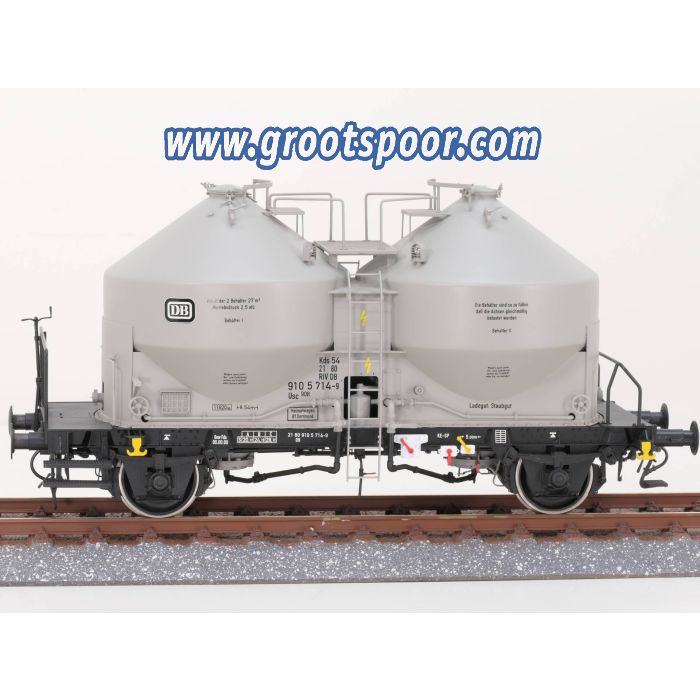 Suttorp Spur ll 64MM Massstab 1:22,5 DB Staubgutwagen 21 80 910 5 714-9 