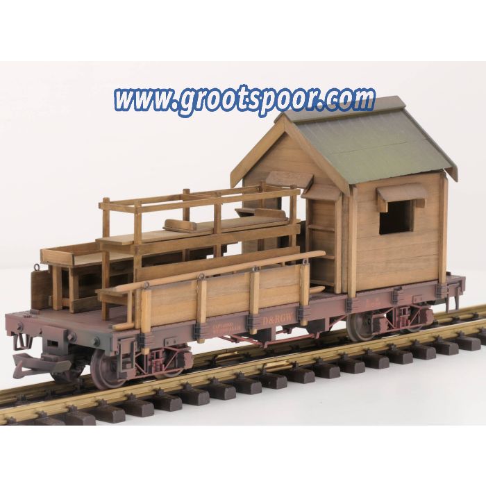 Mo Miniatur D&RGW Werkstattwagen 