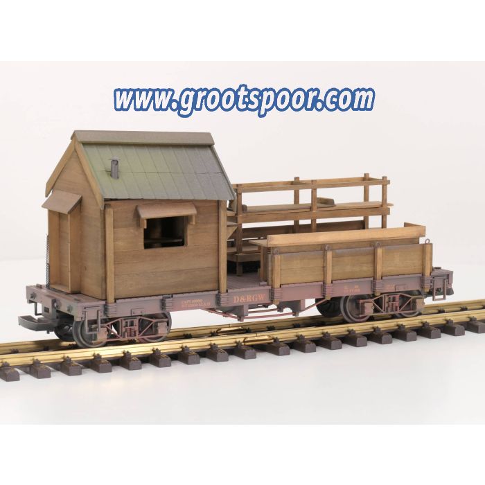 Mo Miniatur D&RGW Werkstattwagen 