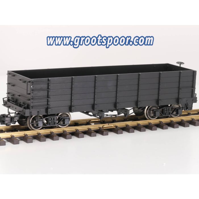 Bachmann 93770 Gondola Black, metallrader, Klauwkoppeling