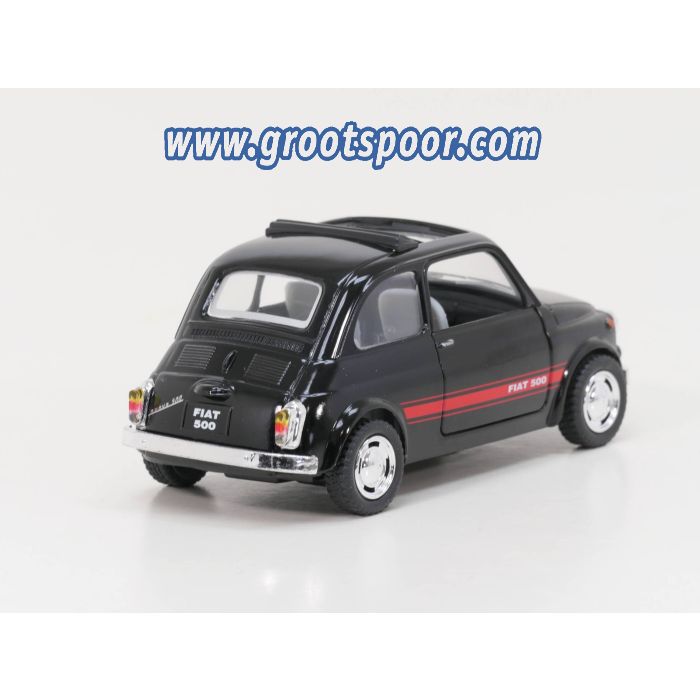 GSDCCkin 0005004db 1/24 Fiat 500 classic black, without display box