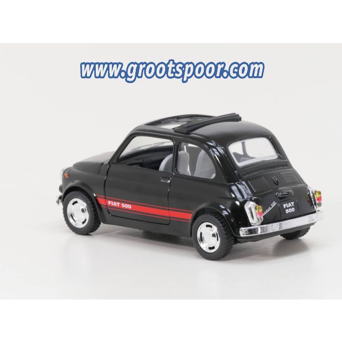 GSDCCkin 0005004db 1/24 Fiat 500 classic black, without display box