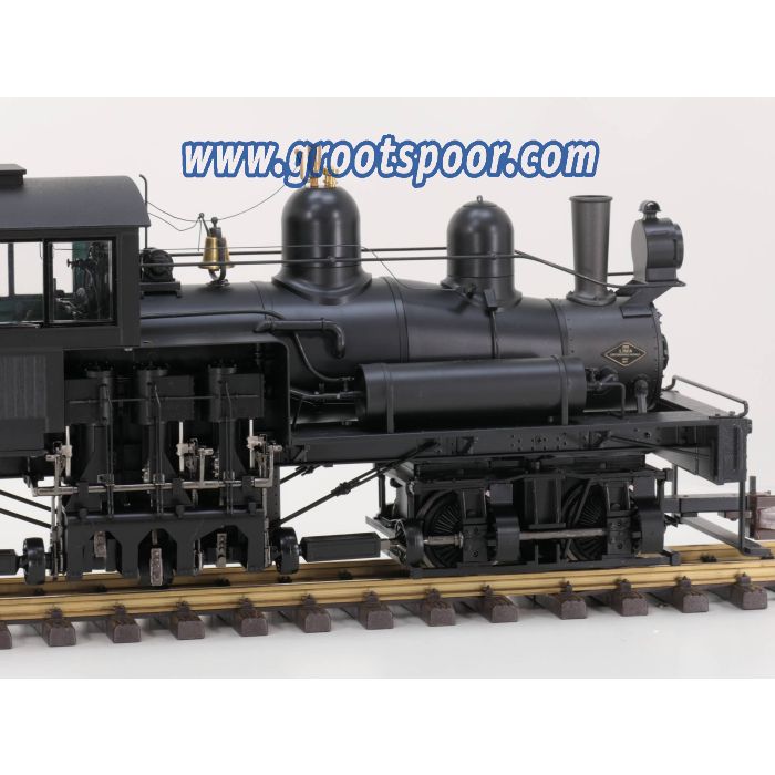 HO BACHMANN SPECTRUM 81901 80 TON THREE TRUCK SHAY