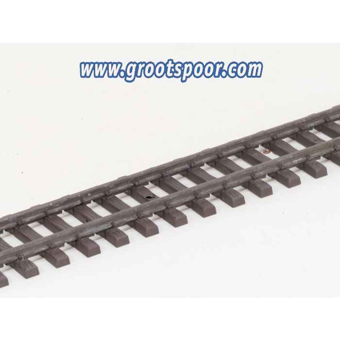 LGB Flexrails 150 cm Ongepoetst, Met Schroefbare railverbinders