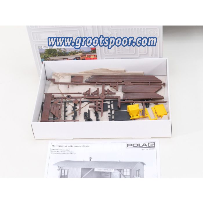 POLA 330895 Haltepunkt Hammerstein Deels gebouwd model