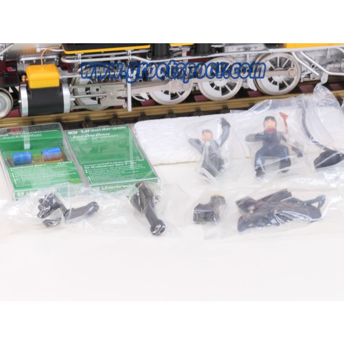 Bachmann 83195 Spectrum 1:20.3 Denver & Rio Grande Bumble Bee Steam Locomotive No 345, Vitrinemodel, Digitaal,Sound