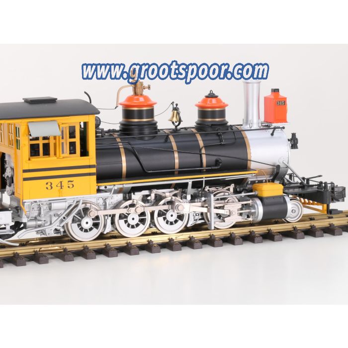 Bachmann 83195 Spectrum 1:20.3 Denver & Rio Grande Bumble Bee Steam Locomotive No 345, Vitrinemodel, Digitaal,Sound