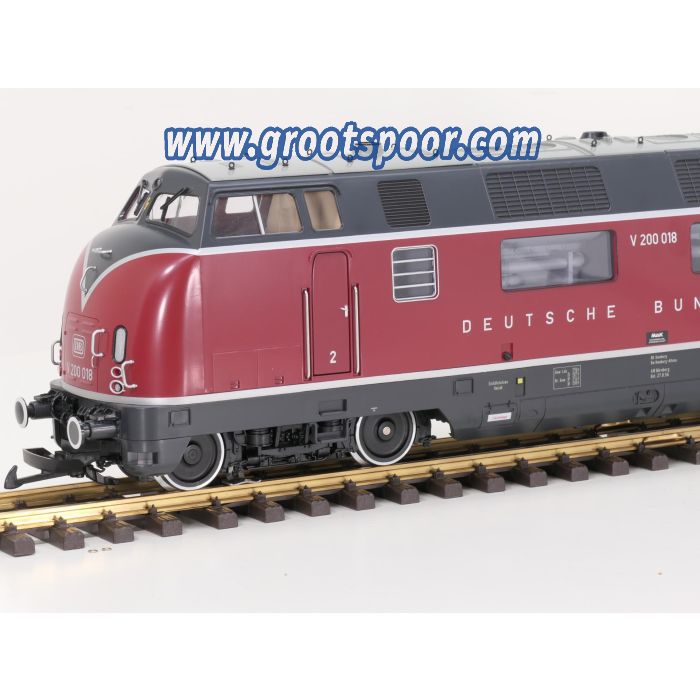 LGB 23940 Diesellok V200, Vitrinemodel - sku: 20231130111249 - Gebraucht - Wie Neu - Bild 6
