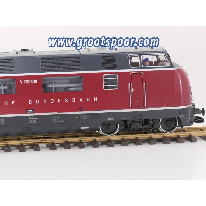 LGB 23940 Diesellok V200, Vitrinemodel - sku: 20231130111249 - Gebraucht - Wie Neu - Bild 7