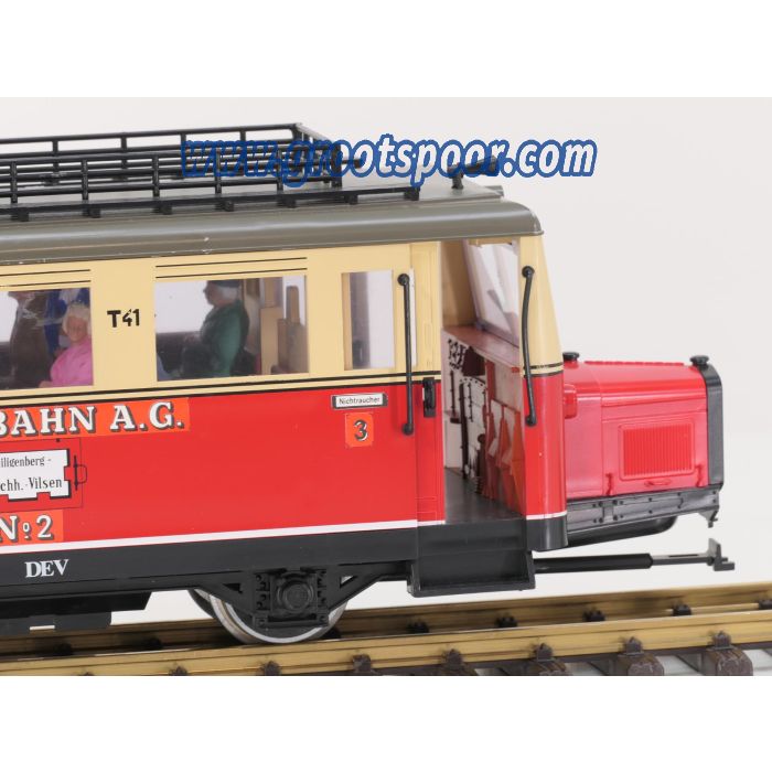 LGB 2066 Wismarere Schienenbus, Digitaal Sound, Energiespeicher, 8 Figuren, Wagenkupplung