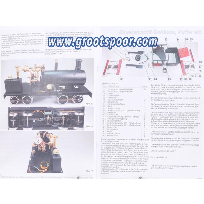 Regner 25425 Echtdamp Heisler Dampflok nr 25425 Fertigmodell - sku: 20231214014338 - Gebraucht - Wie Neu - Bild 12