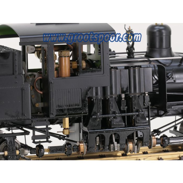 Accucraft AC77-218  Shay 28T Class B, Coal Burning Live Steam 1:20,3