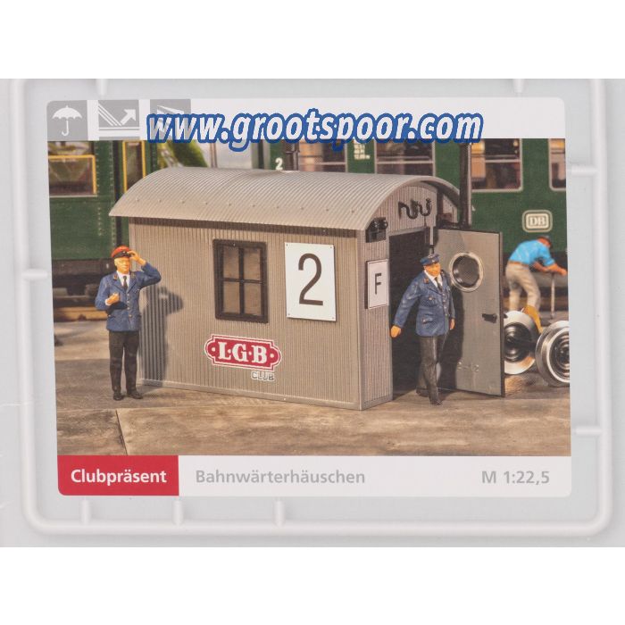 LGB / POLA Clubpräsent Bahnwärterhauschen - sku: 20260214111752 - Nieuw - Afbeelding 2