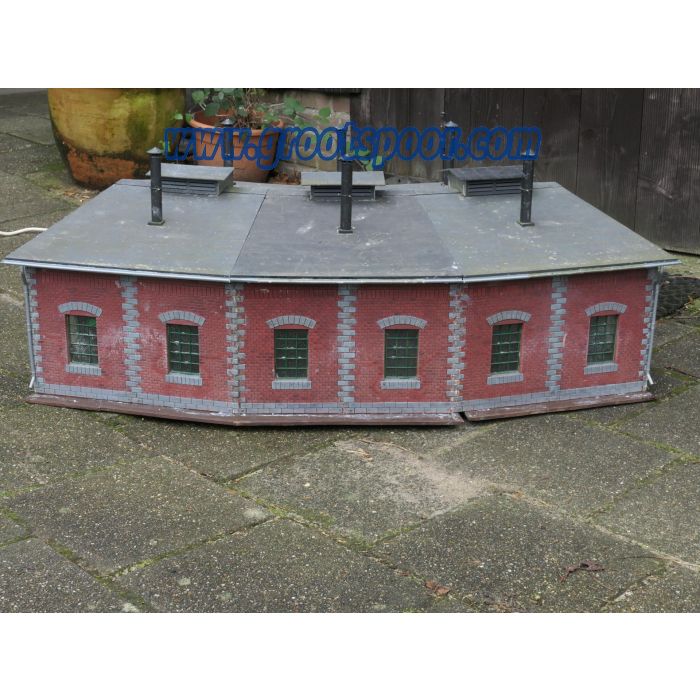 POLA 331750 / 331752 Ringlokschuppen. 3-Ständig, Mitt Bodemplatte und Gleise Gebouwd model - sku: 20240113013900 - Gebraucht - Bild 5