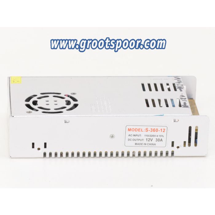 Voeding, output =12 volt 30 Ampere, Model S-360-12 - sku: 20240201031519 - Gebruikt - Zeer goede staat - Afbeelding 2