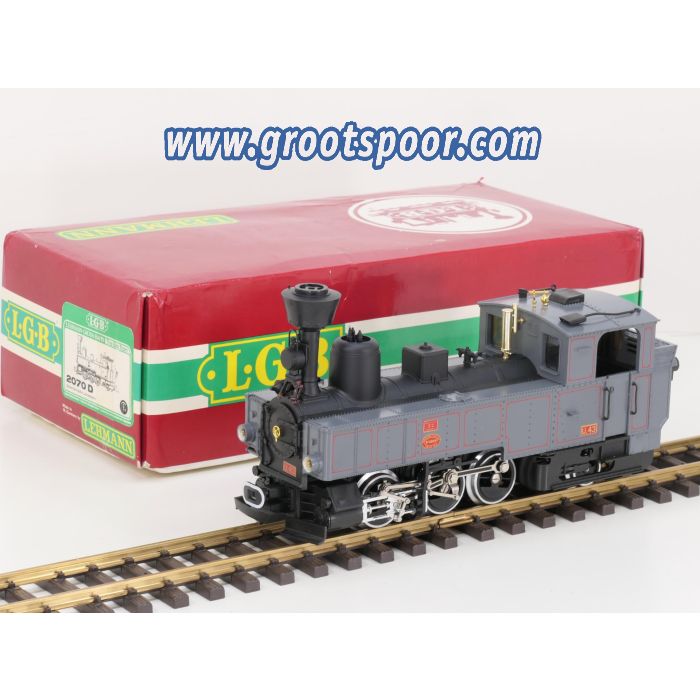 LGB 2070 D A Tenderlok U43 Grijs & laag Furherhaus