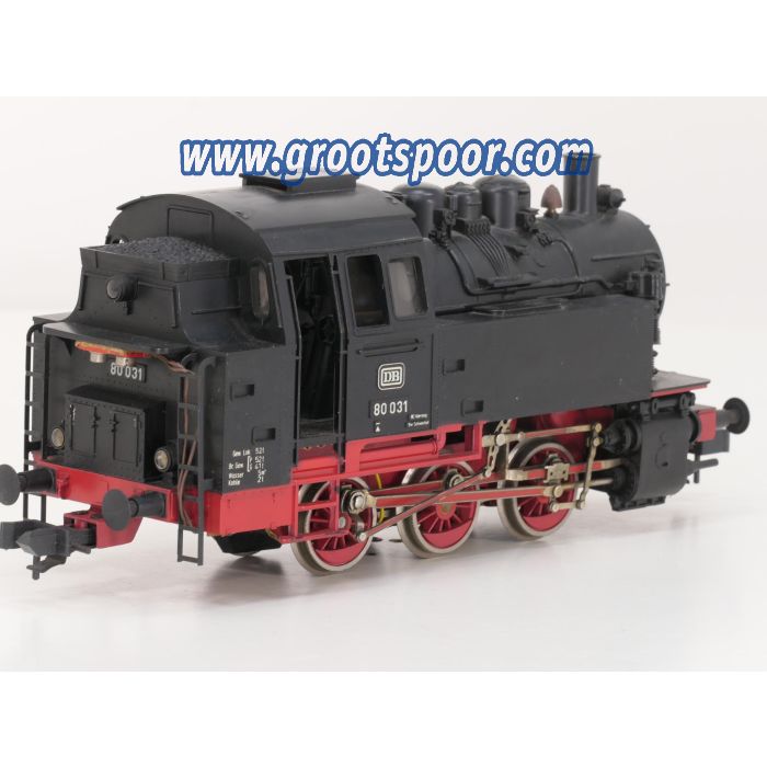 Märklin Spur 1 DB Dampflok BR 80 031, Analoog, Wisselstroom