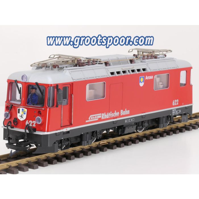 LGB 2043 RhB ellok Ge 4/4 622 Arosa, Digitaal, Sound, Auto Pantografen