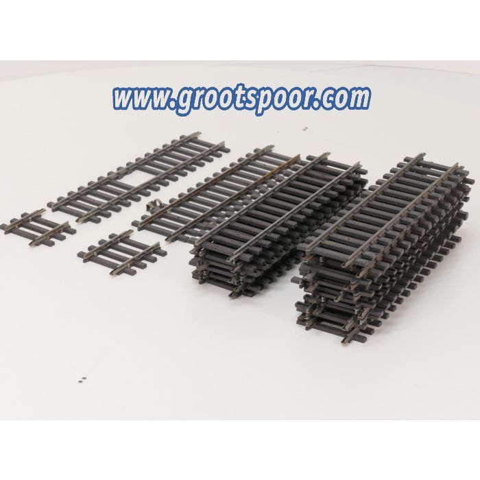 Märklin Spur 1 Set 23x 5900 grade 300mm + 2 passgleis - sku: 20240222050321 - Gebruikt - Goede staat - Afbeelding 2