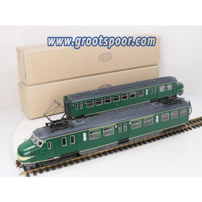 Stoom & Spoor NS Mat 54 groen No 371 voor de LGB baan, Digitaal