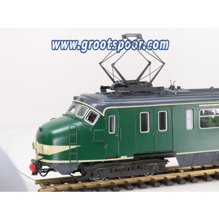 Stoom & Spoor NS Mat 54 groen No 371 voor de LGB baan, Digitaal