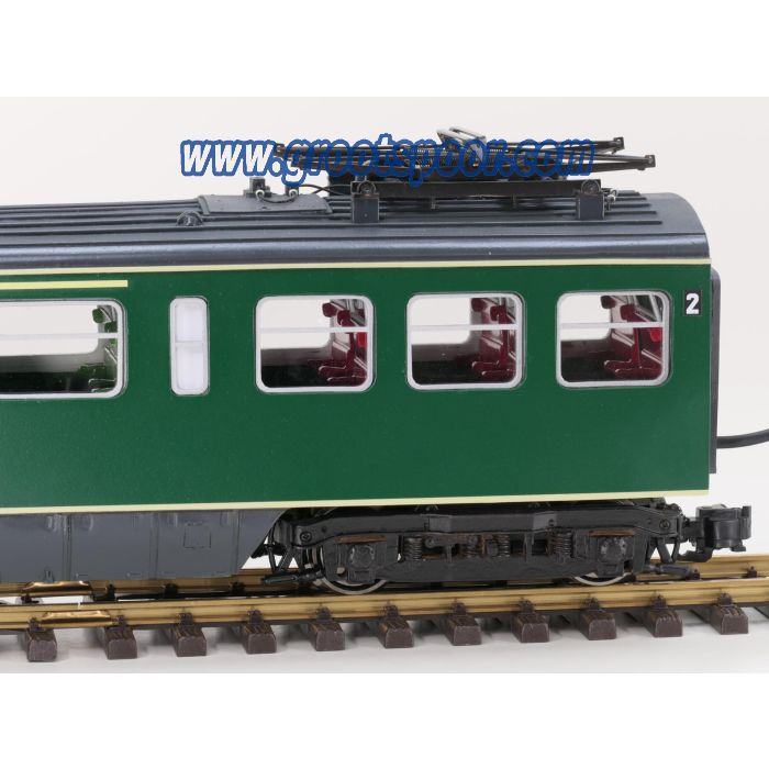 Stoom & Spoor NS Mat 54 groen No 371 voor de LGB baan, Digitaal