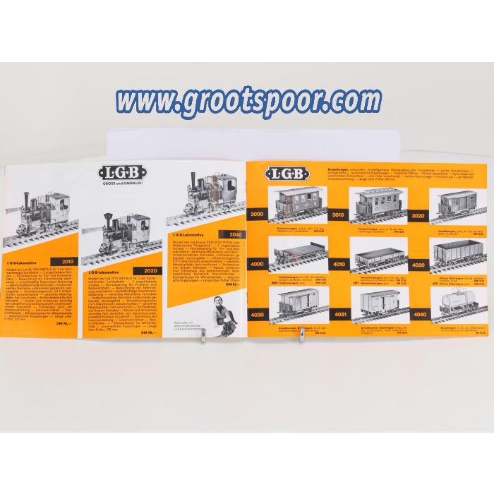 LGB Katalog von 1968 1e VARIANTE RARITAT!!!!!
